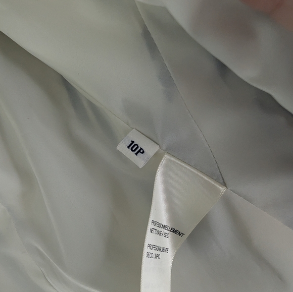 Doncaster Striped White and Navy  Women's Jacket 10P - Picture 8 of 10